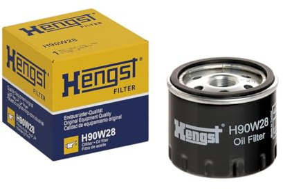HENGST - Ölfilter H90W28 - Öl-Anschraubfilter für KFZ | Hochwertiger Motorölfilter für KFZ mit Otto- oder Dieselmotor - Robuster Ölfilter mit hoher Schmutzaufnahmefähigkeit