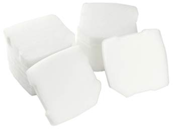 LTWHOME Filtervlies Passend für Eheim Professional 3 2071, 2073, 2074, 2075/250, 350, 600(12 Stück)