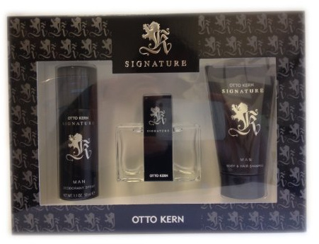 Otto Kern SIGNATURE MAN SET Eau de Toilette 30 ml / Duschgel 75 ml / Deospray 50 ml