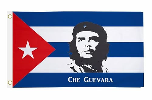 Bandera de Cuba con el Che Guevara de U24. Dimensiones: 90 x 150 cm