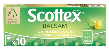 Kleenex Taschentücher Balsam, 1 Packung mit 10 Stück