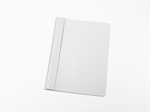 100 Schnellhefter DIN A5 / PP/Farbe: weiß