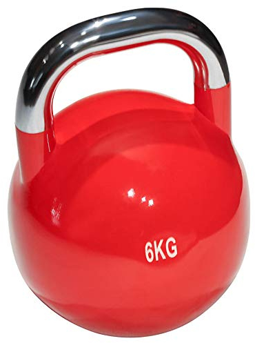 Wettbewerb Kettlebell Upgrade Steel Ideal für Gewichtheben Workout Kernkrafttraining Muskelaufbau Gesundheit Funktionelle Fitness,20kg