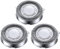 Mudder 3 Testine Ricambio per Rasoio SH30/ 50/ 52 per Rasoio Elettrico Lavabili, Compatibili con Serie 1000, 2000, 3000, 5000 e Modello At8xx/ At7xx/ Pt8xx/ Pt7xx, Stile con Lama Punta, Non Originali