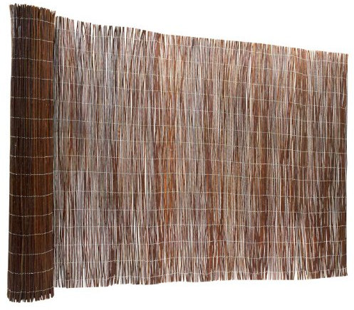 KARAT Canisse en saule 100% naturel, Clôture d'intimité, Brise-vue, Écrin naturel pour Jardin balcon Terrasse, Bordure de parterre Biodégradable Résistant aux intempéries Humidités (H200 x L300 cm)