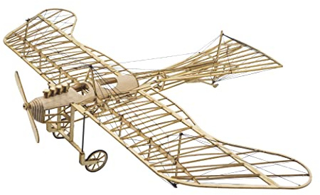 Viloyaga Rompecabezas de avión de madera 3D, kit de modelo Etrich Taube, madera ecológica cortada con láser, modelo de avión a escala 1:18, artesanía para adultos y adolescentes, exhibición decorativa