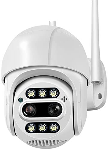 Fotocamera di sicurezza interna Telecamera IP PTZ 8MP 4K Zoom 8x Dual-Lens Rilevamento umano Telecamera CCTV Telecamera CCTV esterna 4MP Telecamera di sorveglianza ICSEE APP(4MP Wholesale Price)