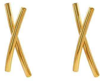 Heideman Ohrstecker Damen Roségold Edelstahl Zirkonia weiß | Minimalistischer Stil für Büro und Alltag, hautfreundlich, nickelfrei und langlebig, schönes Geschenk für sie
