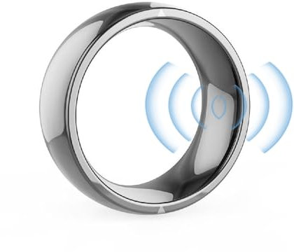 LadPumly Bague Intelligente Multifonctionnelle NFC for La Technologie Finger Smart Wear Finger Digital Ring Wearable Connect Smart(10#)