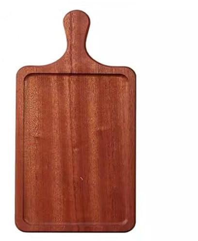 SLEDEZ Plato para Carne Plato de Madera for Carne Plato de Madera Plato Occidental(30cm)