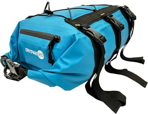 Yak wasserdichte Kajakdeck-Tasche, 20 l, Blau
