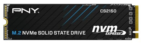 PNY CS2150 1TB M.2 NVMe Internal Solid State Drive (SSD) up to 10200MB/s (read) - M280CS2150-1TB-TB
