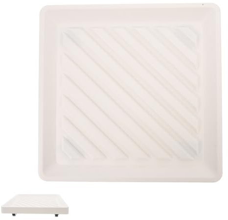 Toddmomy Quadratischer Pflanzenroller Mit Universalrädern – Mobiler Blumentopf-Untersetzer Für Innenbereich Stabile Konstruktion Aus Verdicktem Material Wasserspeicher-Tablett Für Gartenpflanzen