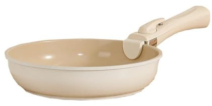 Keramik-Bratpfanne, Kochgeschirr-Set, abnehmbare, antihaftbeschichtete Eier-Pfannkuchen-Steakpfanne, Kochschinkenpfanne, Frühstückszubereiter, Induktionskochgeschirr, B 24 cm Bratpfanne