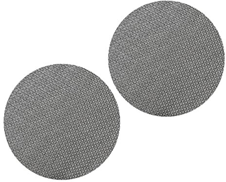 KICHOUSE 2pezzi Filtro Per Caffè Espresso in Acciaio Inossidabile Rete Per Filtro Adatto Per Diverse Macchine Da Caffè Resistente Alle Alte Temperature Riutilizzabile e Lavabile