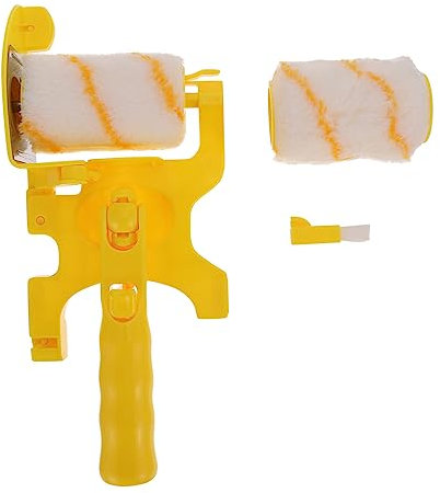 iplusmile Malerpinselset Mit Farbrollerpinsel Und Eckpinsel Für Wandfarbe Inklusive Wandfarbroller Und Farbrollerpinsel Für Hausmalerei