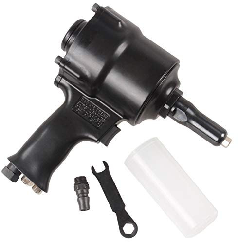 Remachadora neumática, herramienta remachadora de aire con agarre de pistola para automoción, decoración, contenedores, reparación de aparatos eléctricos