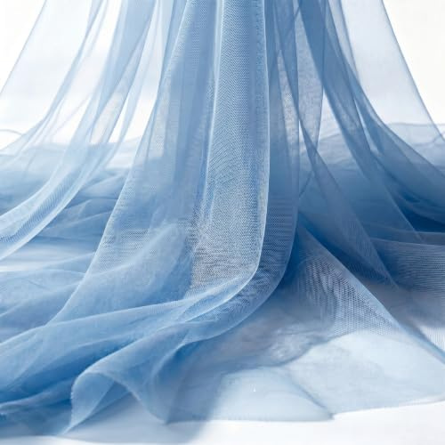 EYERIYO - Tessuto in organza al metro, 3 m x 160 cm