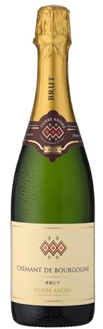 Champagne Brut Pierre André Cremant De Bourgogne Blanc | Champagne Francese Brut | Bottiglia da 750ml