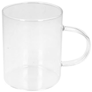 Tognana Set 2 Pezzi Tazza Tazzone Latte Mug in Vetro Borosilicato Lyra 420 cc