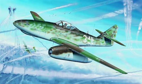 Trumpeter 02260 Modellbausatz Messerschmitt Me 262 A-1a Heavy Armament (with R4M Rocket)