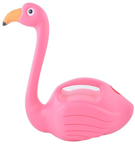 Esschert Design TG229 Flamingo Annaffiatoio - Rosa, 14,4 x 28,6 x 30,1 cm