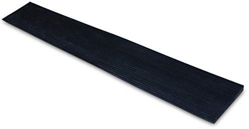 FT-Germany Türschwellenrampe 1,5cm – Rollstuhlrampe Gummirampe | Auffahrrampe – Schwellenrampe für Rollstuhl, Kinderwagen oder Rollator