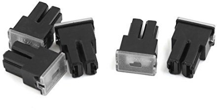 uxcell Car Black J Case Female Push-in Type 80A High-Current PAL Cartridge Fuse 5pcs