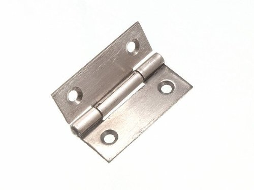 One Stop DIY 24 x Draht-Stahl-Haspe und Heftklammern, schwarz, 100 mm