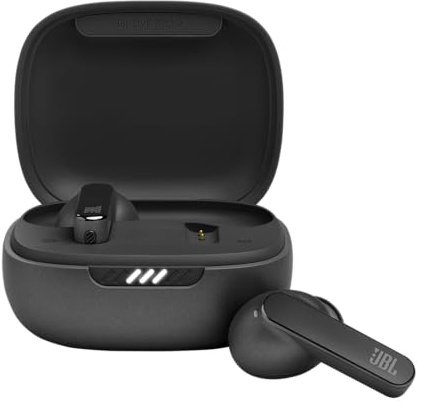 JBL Live Pro TWS 2: 40 Hours of Playtime, True Adaptive Noise Cancelling, Smart Ambient, and Beamforming mics (Black)