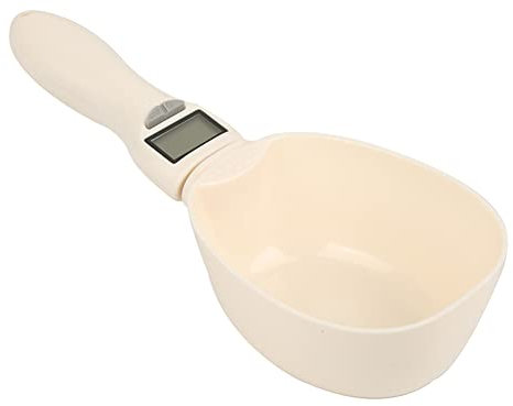 2 vasos de medición para comida de animales para perros, extraíble con báscula digital, para medir alimentos de animales