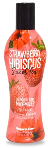 Strawberry Hibiscus Sweet Tea Dark Maximizer 8oz