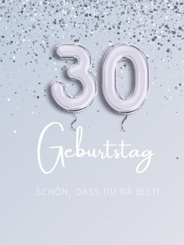 Gästebuch 30. Geburtstag zum Ausfüllen & Ankreuzen | Hardcover Gästebuch Geburtstag 30 Frau Gästebuch Mann lustig | Kreatives Geburtstag Gästebuch mit ... zum Ausfüllen | Originelle Geschenkidee