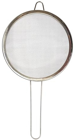 COOK CONCEPT Passoire Tamis en INOX Ø 18 cm Égouttoir Argent | Inox, passoire tamis, Ø 18 cm, égoutter et tamiser, mailles fines, ergonomique, entretien facile, argent