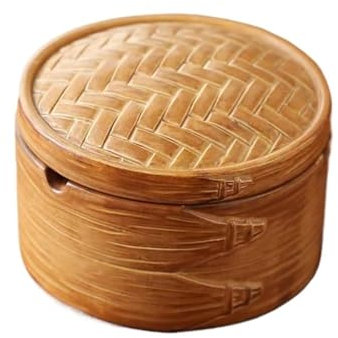 JINSHENGXINA Zhengshengshang Keramik Aschenbecher Haushaltsaschenbecher Wohnzimmer Couchtisch Ornament