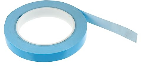 HOMSFOU Nastro Biadesivo Termoconduttivo ad Alta Adesione in Acrilico e Silicone per LED e Gpu, Rotolo da 25m per Isolamento Termico e Trasferimento di Calore