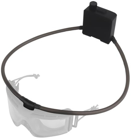 ISKDJBJG Goggles Defogger Glasses Defog Fan Kits with Rubber Seal for Outdoor Off-Road Motorcycle
