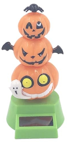 Générique Poupées Dansantes Solaires - Hochets Dansants pour Tableau de Bord Voiture Figurines Halloween - Ornement Oscillant Effrayant Décoration Intérieur Voiture Cadeau Fête pour