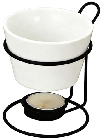 Fenayuu Cheese Fondue Melt and Keep Warm - Cute Fondue Cup - For Butter Cheese Date Nights Gatherings Christmas Family Coffee Home Kitchen