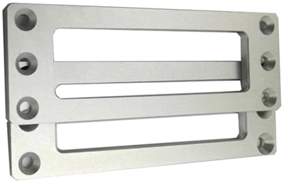 Shurhome Telaio di montaggio SSD in alluminio multistrato per unità da 2,5 pollici con raffreddamento, ventilazione e design impilabile, supporto per disco rigido solido, telaio di montaggio solido