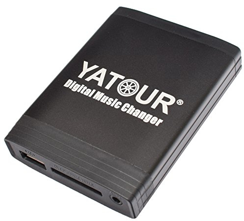 Yatour YTM06-CLAR Adattatore con interfaccia USB, SD, AUX, MP3, compatibile con Suzuki Clarion VXZ autoradio, lettore cd