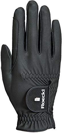 Roeckl Roeck Grip Pro Handschuh, Unisex, Reithandschuhe, Schwarz, Größe 7