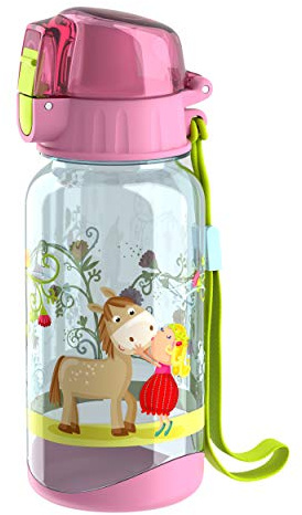 Haba - Gourde pour enfant - Bouteille solide 400 Ml - Légère - Ouverture facile et sécurisée - 304485