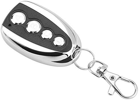 Abridor de puerta de garage, Control remoto de puerta de garaje con llavero y clip Mando a distancia de repuesto para V2 PHOENIX 2, V2 PHOENIX 4, V2 PHOX 2, V2 PHOX 4, V2 TXC, V2 TRC, V2TSC4