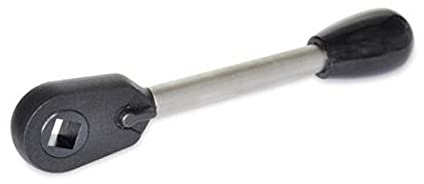Tensor de carraca, diámetro de inserción 26 mm, 17 mm cuadrado, 219 mm de largo, 180 Nm máx.