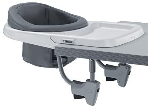 Chicco Fastlock 360 Hook-On Chair - Charcoal | Grey