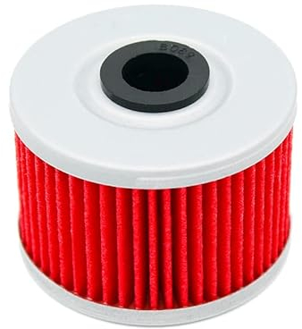 Motorrad-Ölfilter for Dinli 450 DMX 450 DL901 DL902 2005–2008 460 DL904 DMX 460 2008 Hisun 450 HS ATV-2 450 (Color : 1pcs-red)
