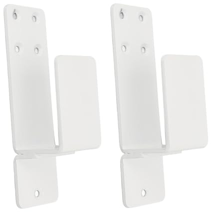 Tür Barrikade Klammern, 2 Pack 2x4 Kohlenstoffstahl U Halterung Drop Open Bar Halterung Tür Metall Bar Halterung Tür-Verstärkung Jammer Stopper Schloss für Garage Scheune