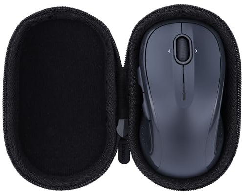 Lebakort Duro Viajar Caja Estuche Funda para Logitech M510 Ratón Inalámbrico