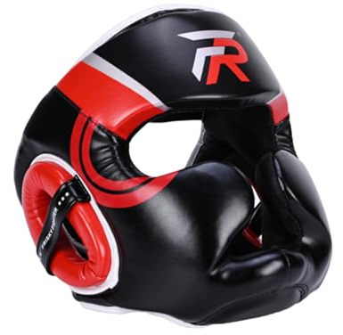 Chaoyilian Boxen Kopfschutz Herren,MMA Kickboxen Kampfsport Helm,Boxen Kopfschutz Erwachsene,Boxhelm FüR Sparring,Boxhelm Maximalem Schutz,Gesichtsschutz FüR Kampfsport,MMA,Boxen,Kickboxen Sparring